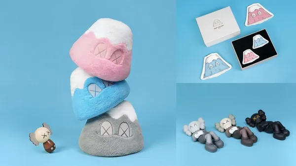 富士山腳下開露營團！「KAWS:HOLIDAY」第4站日本，系列周邊商品富士山入列