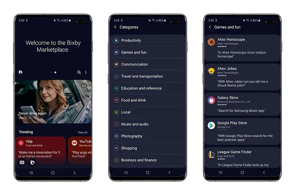 Bixby Marketplace