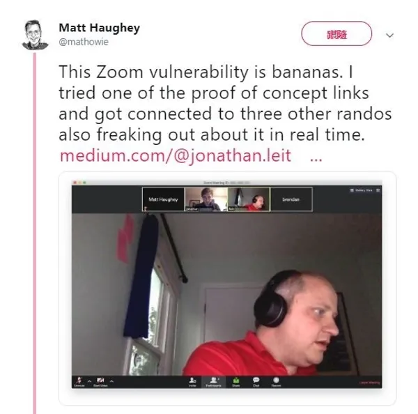 zoom webcan concern