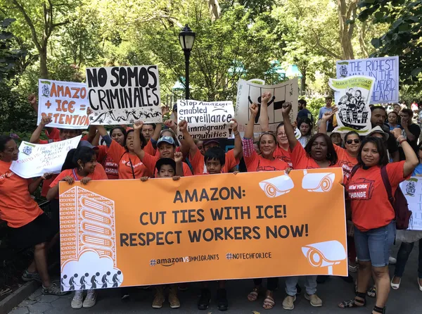 Amazon Protest USA