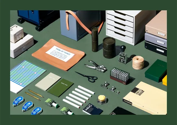 2019誠品書店「理想的文具」獨家與日本THINK OF THINGS合作打造台灣首間限定店，原貌呈