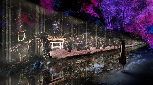 teamLab 下鴨神社 2019 Walk, Walk, Walk - 下鴨神社 糺之森_a1.j