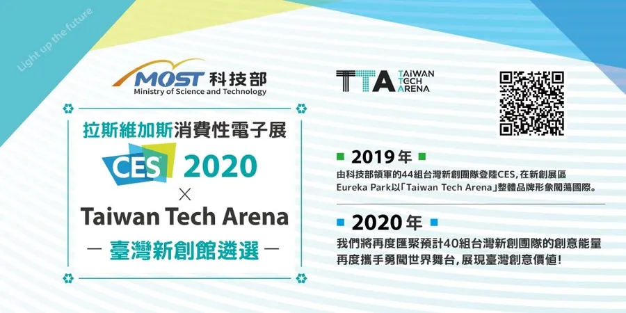 2020 消費性電子展 臺灣新創館遴選