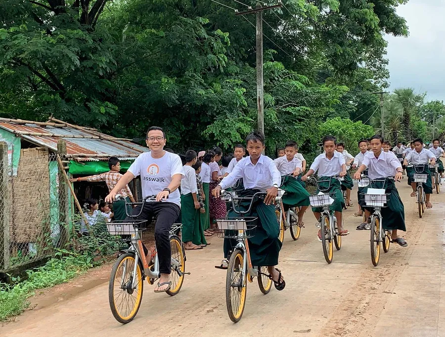 Obike復活變窮學生的上學神器！一定要裝小座位，背後有個感人故事