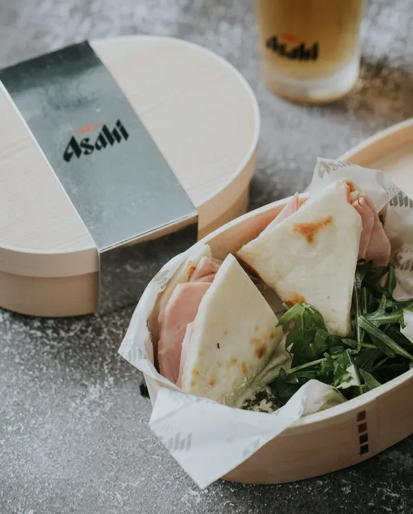 Asahi SUPER DRY 台北快閃旗艦概念店＿菜色＿義式烤餅三明治1.jpg