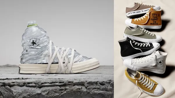 環保概念的 Converse！攜手英國古董商，「Renew」系列回收塑料瓶、廢布料成帆布鞋面