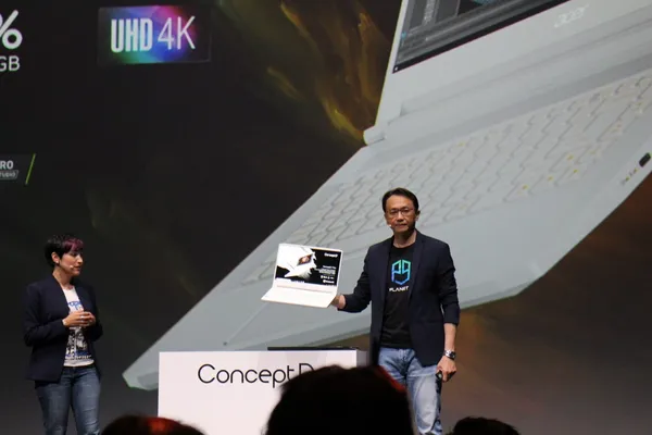 宏碁ConceptD 7 Pro創作者筆電，效能媲美桌上電腦