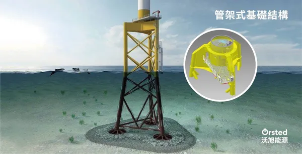 水下基礎轉接段