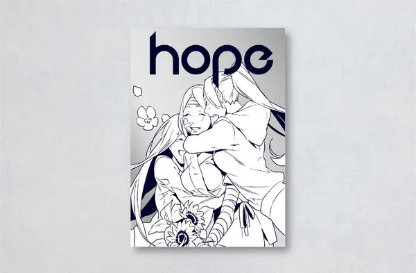 HOPE-台⽇圖像設計公益展-日下棗 作品《笑容》.jpg