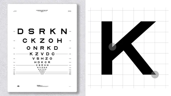 視力表的隱藏字母在這裡！以 18 世紀「視力表」為靈感設計「Optician Sans」字體開放免費下載！