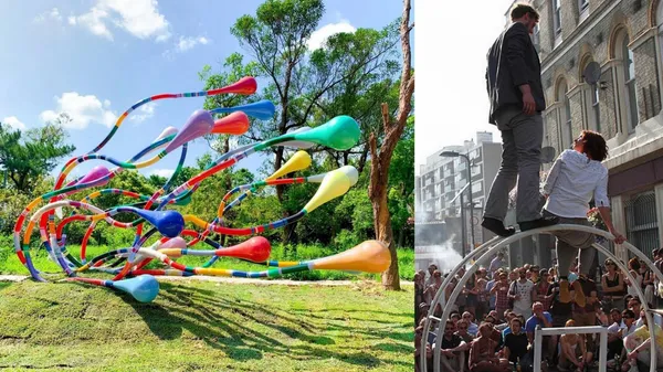 2019 桃園地景藝術節！「移動地景」首度登場，40場光雕展演、34件藝術作品打造桃園新風景線