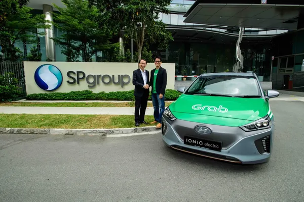 grab singapore electric car