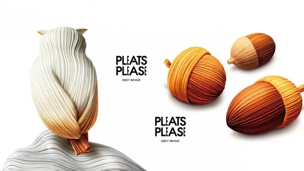 皺摺「貓頭鷹」與「橡實」的秘境森林！三宅一生 PLEATS PLEASE 新視覺系列釋出