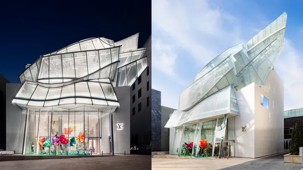 Frank Gehry 南韓首作！充滿詩意的玻璃雲朵：首爾路易威登 Maison Seoul
