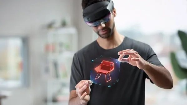 頭戴式顯示裝置_微軟Hololens 2