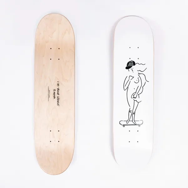 長場雄香港展覽-c. ImYourVenus SkateBoard_1.jpg