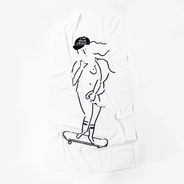 長場雄香港展覽-h. ImYourVenus Towel_1.jpg
