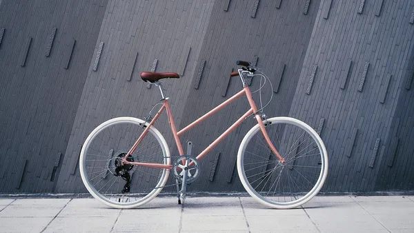 甜而不膩的粉紅系單車！tokyobike BISOU 2019 限定款，柔光粉紅搭白色外胎襯出俐落風格