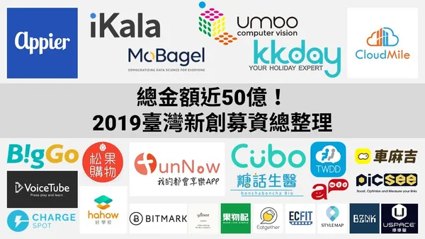 2019新創募資總整理！國發天使基金是Pre-A輪跟投大宗 