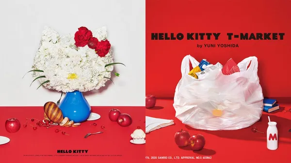 這隻 Hello Kitty 很可以！吉田ユニ新作，聯手 Uniqlo 翻玩 Hello Kitty 經典形象