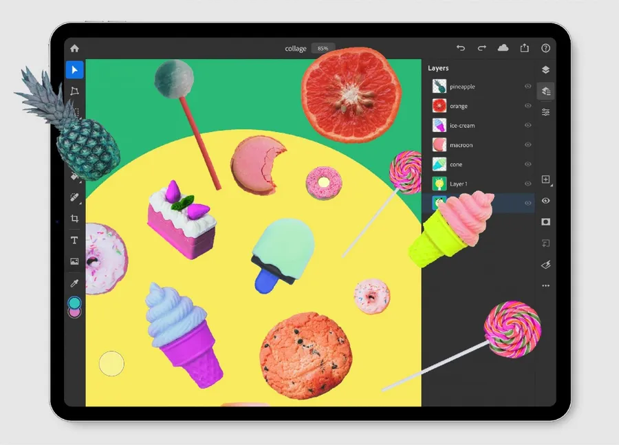 手機、iPad也能做出Photoshop效果，Adobe要讓創作者出門也能工作