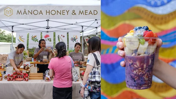 在晨光中品嚐最新鮮的夏威夷道地美食：KCC Farmers' Market