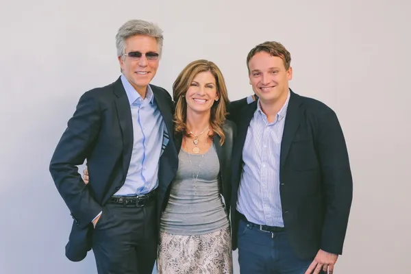 SAP前CEO Bill McDermott(左)與繼任的兩位共同執行長Jennifer Morga