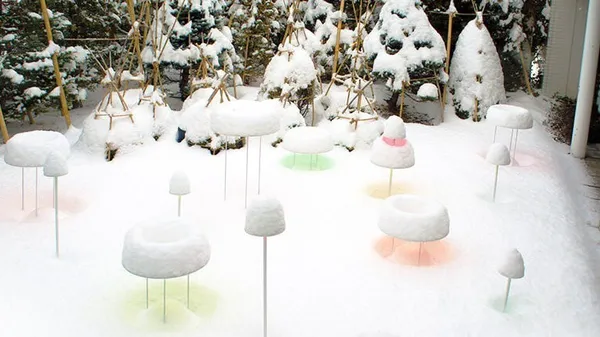 彷彿雪地裡的棉花糖！裝置藝術《Snow Pallet》北海道登場，展期至積雪完全融化