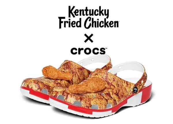 kfc fried chicken sandal