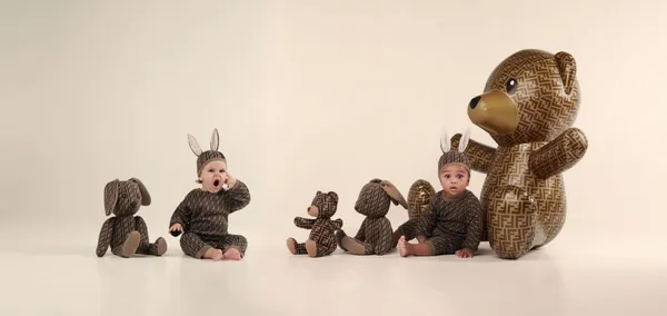 超迷你精緻童話！FENDI 推出2020春夏 「Mini me」北鼻靚裝，竟是男女裝直接縮小版！