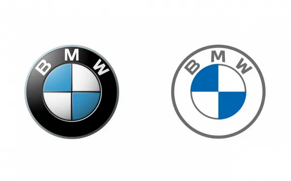 BMW 釋出新 logo！走 2D 扁平化設計趨勢，3 個設計重點整理