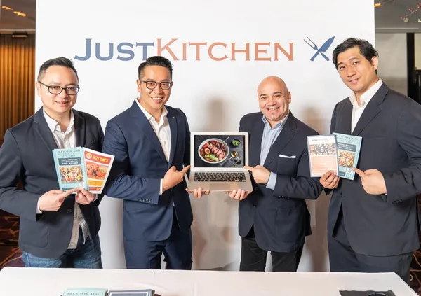 8 JustKitchen是所謂幽靈廚房的進階創新營運模式，核心團隊皆為台灣餐飲業資深經理人，以 4