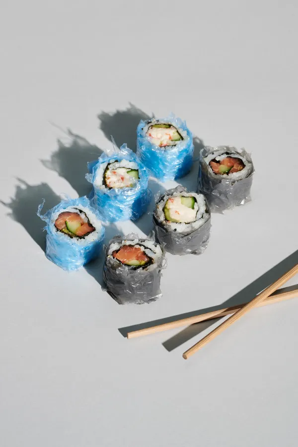 塑膠食物攝影