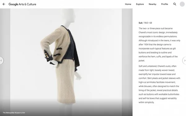 Google Arts and culture Coco Chanel 01.jpg