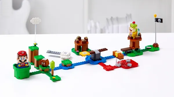 會講話還能做表情！Lego 推出「超級瑪利歐」立體版，重現遊戲場景、經典反派角色