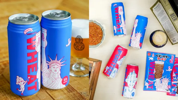 啤酒餅乾新組合！臺虎聯名出新招，2 款「餅乾味」新啤酒配上啤酒變成的餅乾
