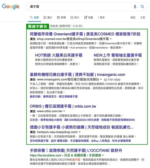 google關鍵字廣告_google ads廣告投放