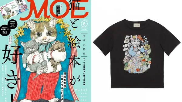 獲 Gucci 二度欽點！以「貓插畫」聞名的樋口裕子，為 Gucci 童裝換上「暗黑可愛」風