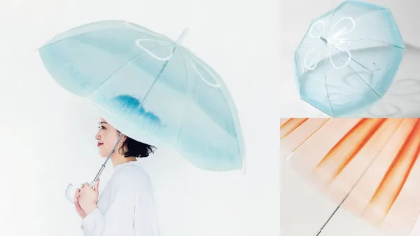 撐起雨天漂浮的夢幻水母：日本水族館親自監修「水母雨傘」3 款設計細膩再現水母紋理