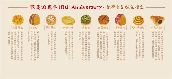 Le Gout古昔麵包禮盒