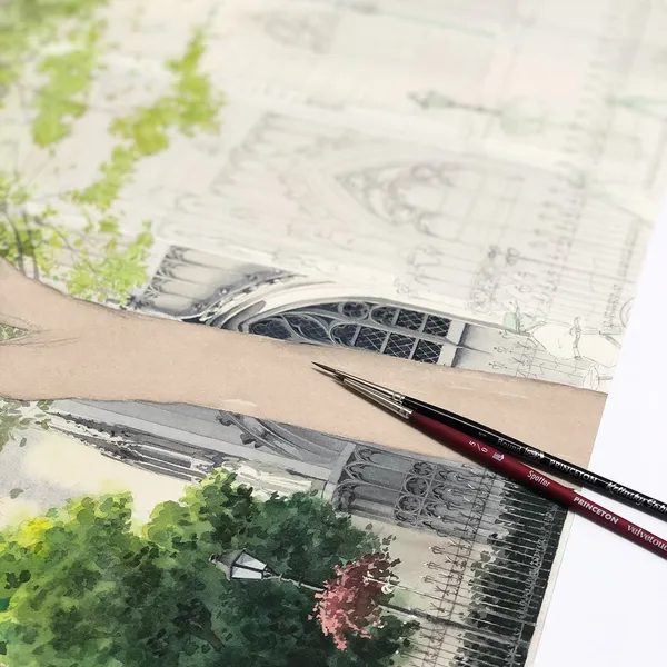 Eleanor Mill建築素描水彩畫03.jpg