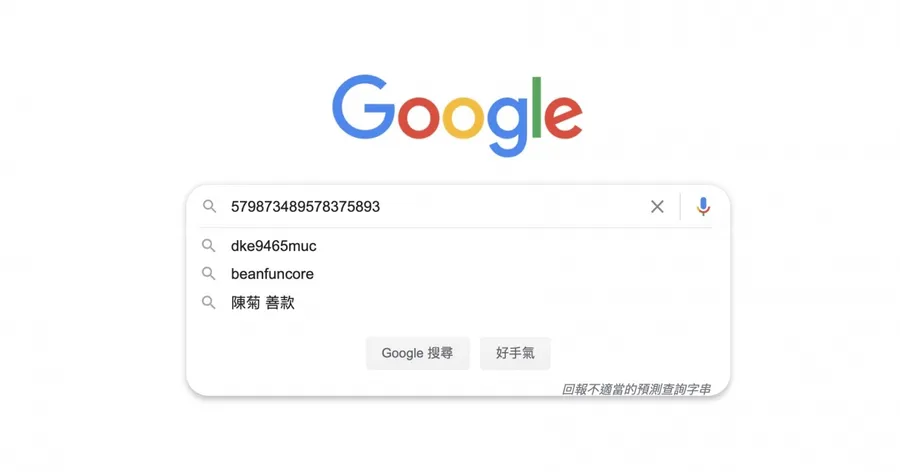 Google打一串亂碼竟能搜到「陳菊善款」，是關鍵字出bug還是被政治操弄？