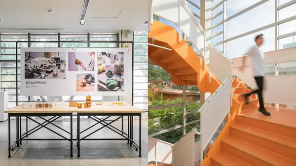 咖啡廳搬進玻璃工藝室！新竹「春室 The Pool」揭幕，結合策展、體驗、選物、餐飲孕育工藝美好