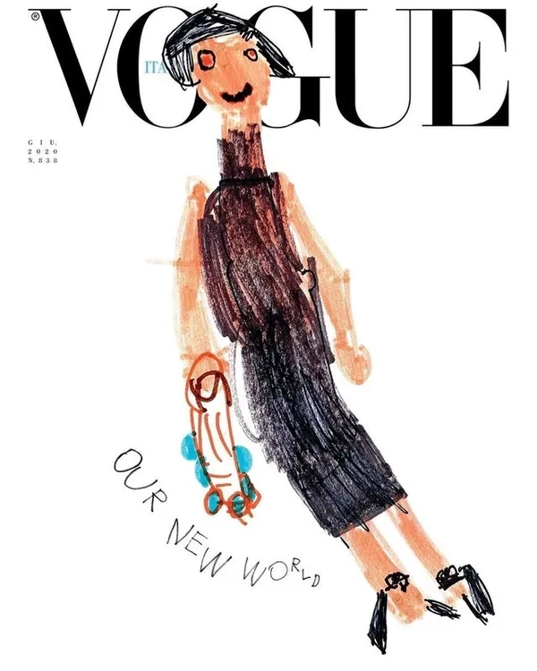 義大利VOGUE 兒童插畫封面 03 Violetta 5 歲 米蘭.jpg
