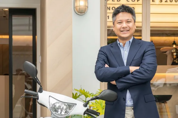 Jeffrey Wu, WeMo Scooter founder and CEO of WeMo S