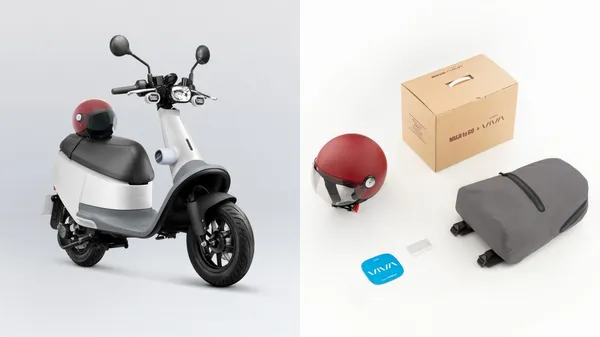 無印良品開賣 Gogoro！MUJI to Go 攜手 Gogoro VIVA，新色「無印白」限時限量登場