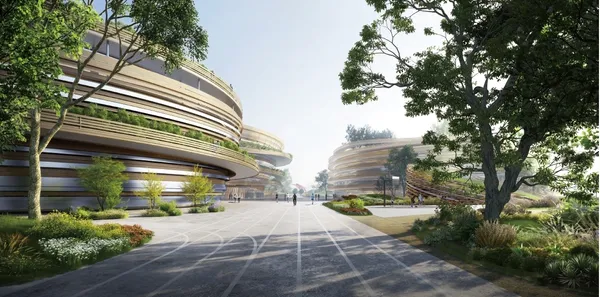 台中巨蛋-廣場和軸線與台中洲際棒球場連結形成都市軸線-創造出直線通透的市民廣場.jpg