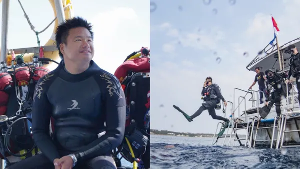 【#夏日漂浪計畫】台灣潛水負責人 陳琦恩：用真心換一片白金級的海