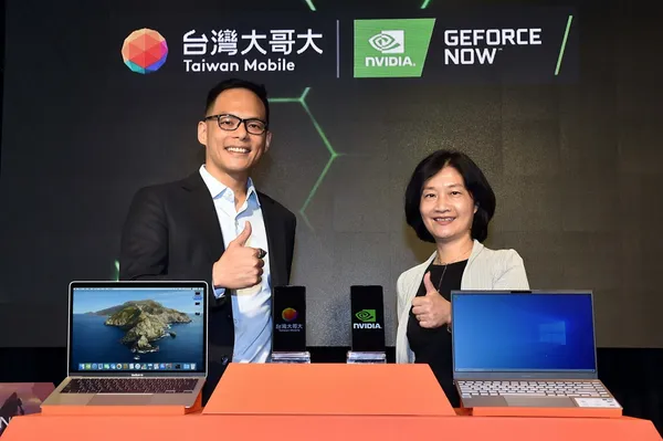 NVIDIA 全球副總裁暨台灣區總經理邱麗孟  台灣大哥大總經理林之晨