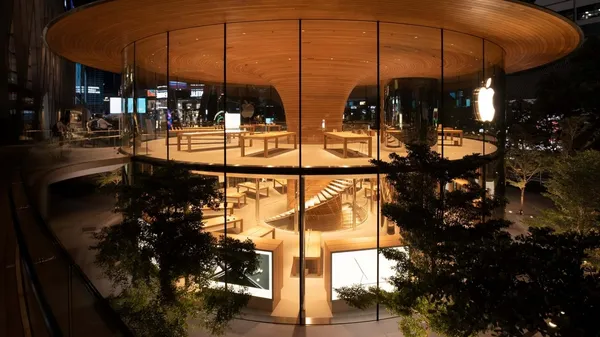 Foster＋ Partners Apple store